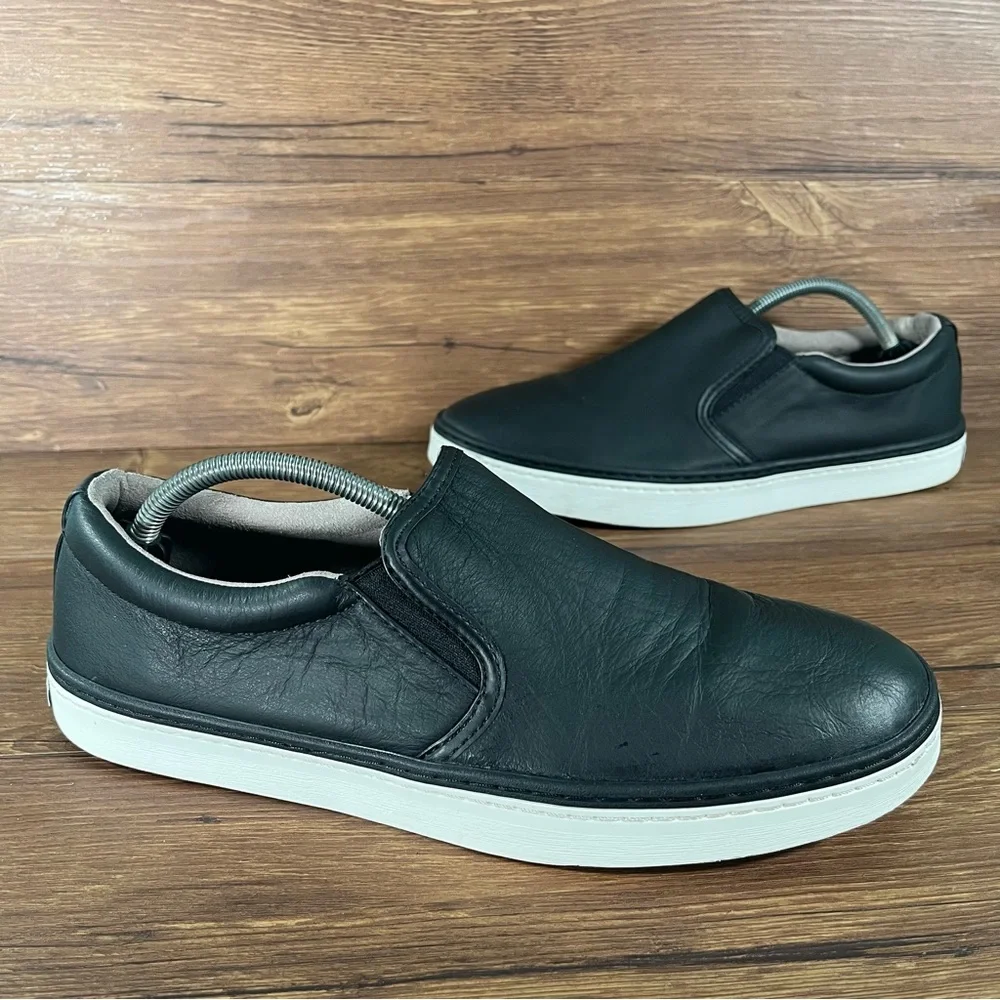 Cole Haan ‘Falmouth’ Black‎ Leather Slip-On Loafers Shoes Men’s Size 11